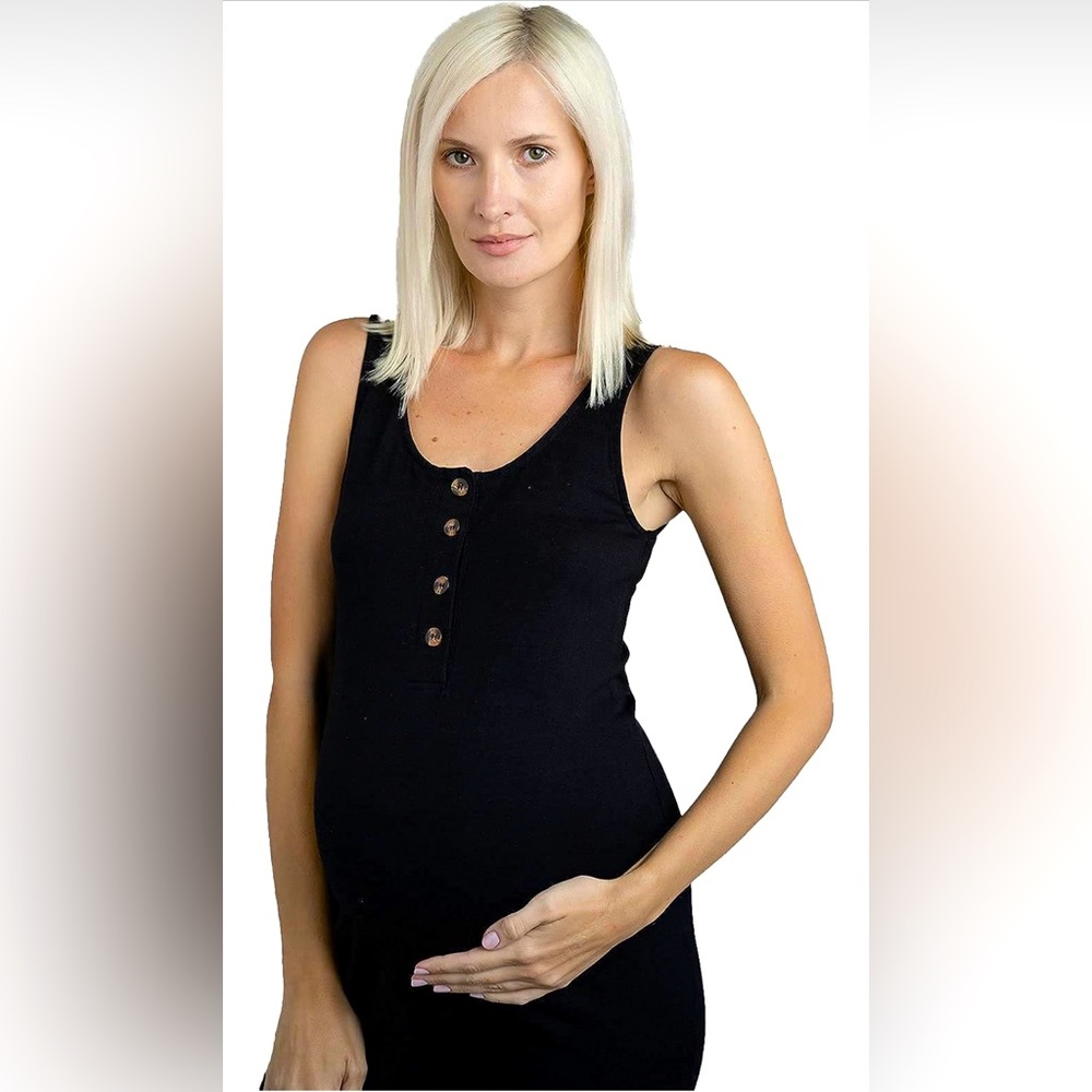 Lola & Luke Black Maternity Jumpsuit